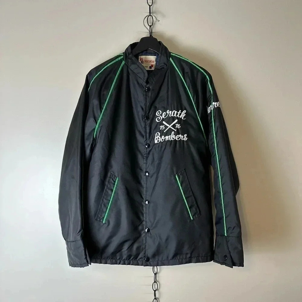 Vintage 1976 Serath Bombers Light Jacket  Large